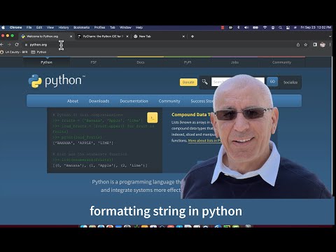 Python For Beginners Tutorial Format Method With Multiple Variables 1