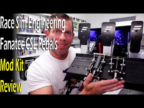 Race Sim Engineering - Fanatec CSL Pedals Mod Kit Review