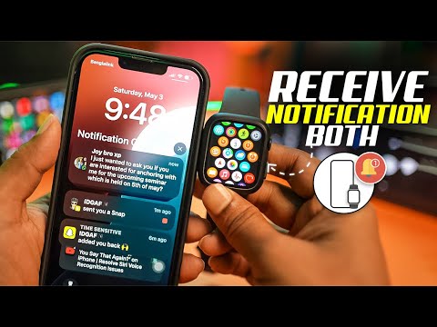 How to Receive Notifications Both on Apple Watch and iPhone | Apple Watch Notification Sync Fix