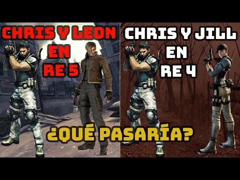Chris and Jill in RE4 and Chris and Leon in RE5 | Resident Evil