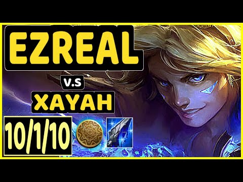 LUGER (EZREAL) vs XAYAH - 10/1/10 KDA BOTTOM ADC CHALLENGER GAMEPLAY - EUW