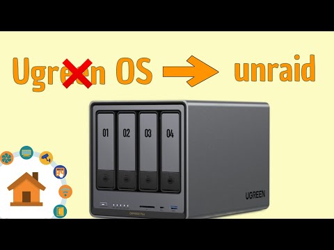 Ugreen NAS - Eigenes Betriebssystem installieren - unraid | verdrahtet.info [4K]