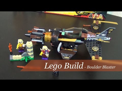 Lego Build - Lego Ninjago Boulder Blaster Set #70747