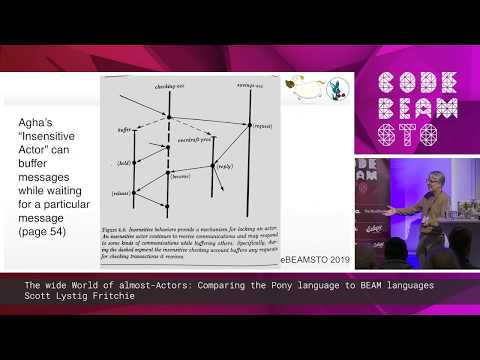 Scott Lystig Fritchie - The wide world of almost-actors: comparing the Pony to BEAM languages