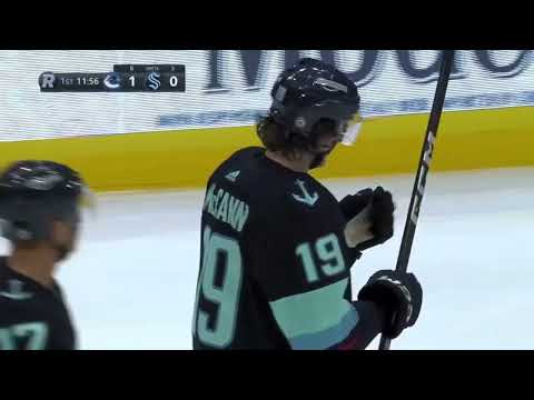 Big hits from the Seattle Kraken vs Vancouver Canucks ￼game (2022 NHL)