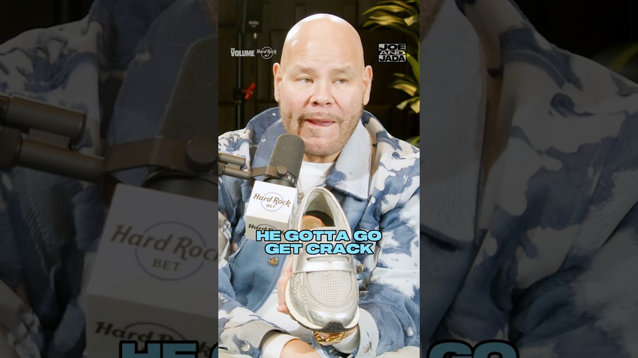 Imagine going to work and Fat Joe start FRYING you for your loafer sneakers aka leakers 🤣🤣🤣🤣