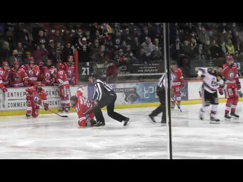 Derek Parker Les Pétroliers du Nort vs Gaby Roch Les Éperviers de Sorel-Tracy