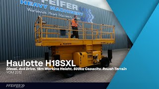 Scissor lift Haulotte H18SXL Diesel, 4x4 Drive, 18m Working Height, 500k | Gambar 4 - Machineryline