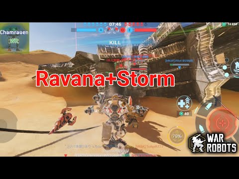 ivory ravana 3 storm MK2 level 12 War Robots chomrauen