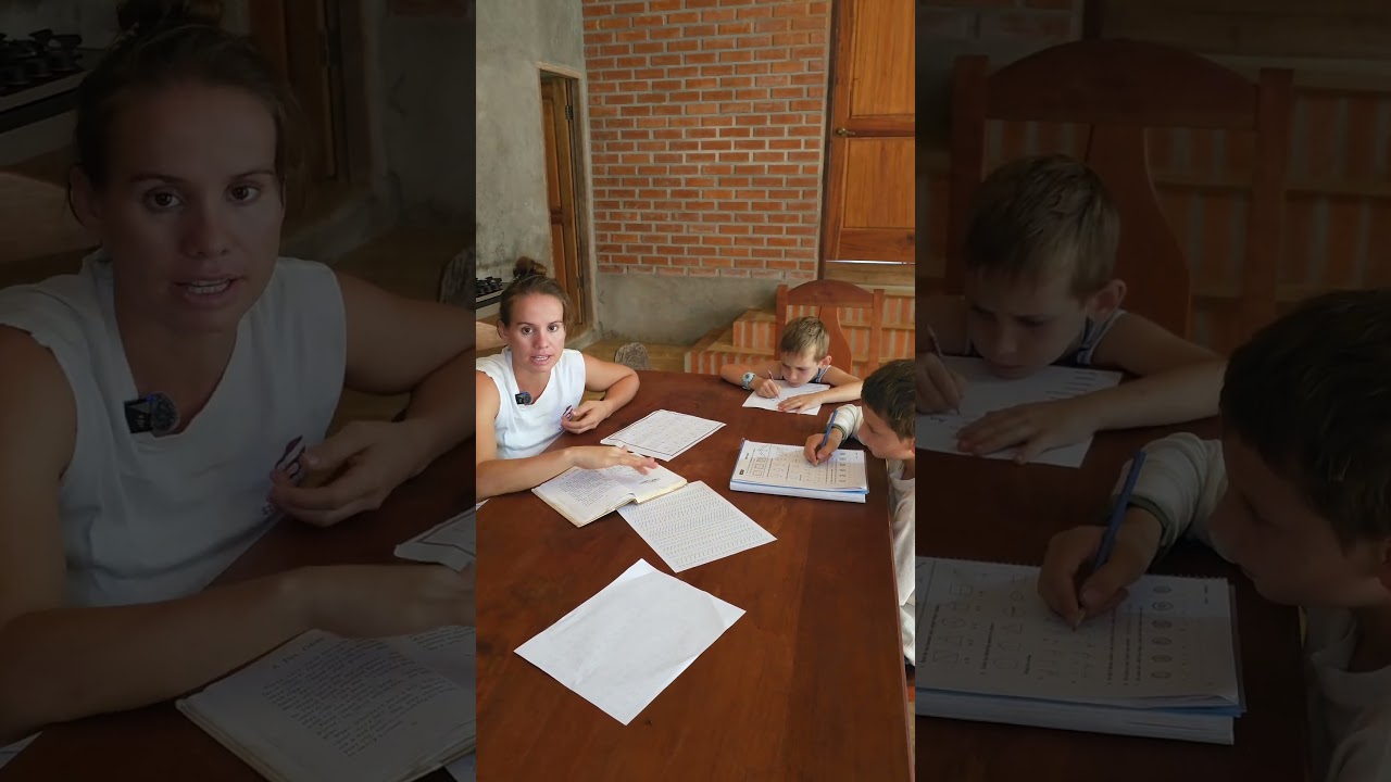 We homeschool our kids #homeschooling #homesteading #offgridliving