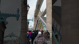 Tower Bridge London 🇬🇧 #4kwalk #travel #4ktravel #walkingtour #london #londonwalk #bridge #uk