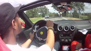 preview picture of video 'Driving Ferrari F430 Spider in Maranello, Italy'