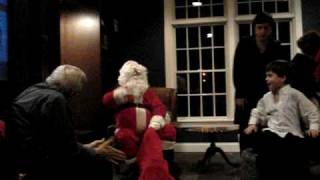 preview picture of video 'Grandpa Trips On Santa.'
