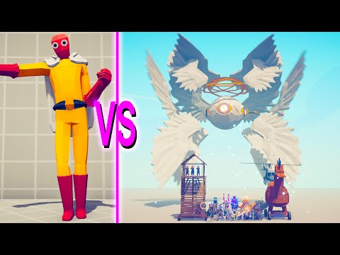 SAITAMA vs HIDDEN UNITS Team - Totally Accurate Battle Simulator TABS