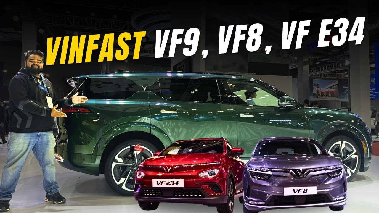 Vinfast VF 9, VF 8, VF e34 | Feature Packed Electric SUVS