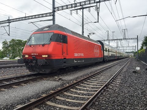Führerstandsmitfahrt SBB InterCity Bern - Spiez