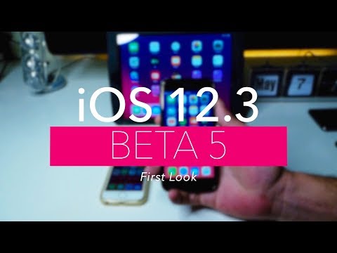 iOS 12.3 Beta 5 - First Look on iPhone and iPad