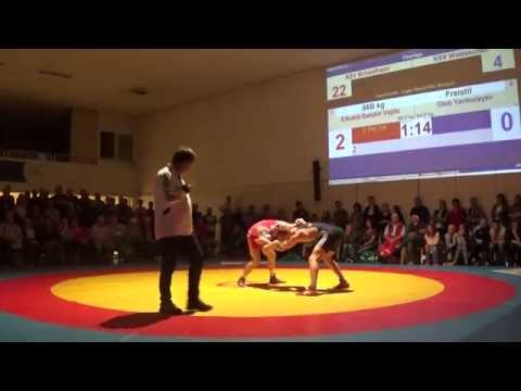 66 kg Fr.: Edvard Vajda - Gleb Yermolayev 2:0 PS 4:0(ASV Schaafheim - KSV Waldaschaff 32:4)