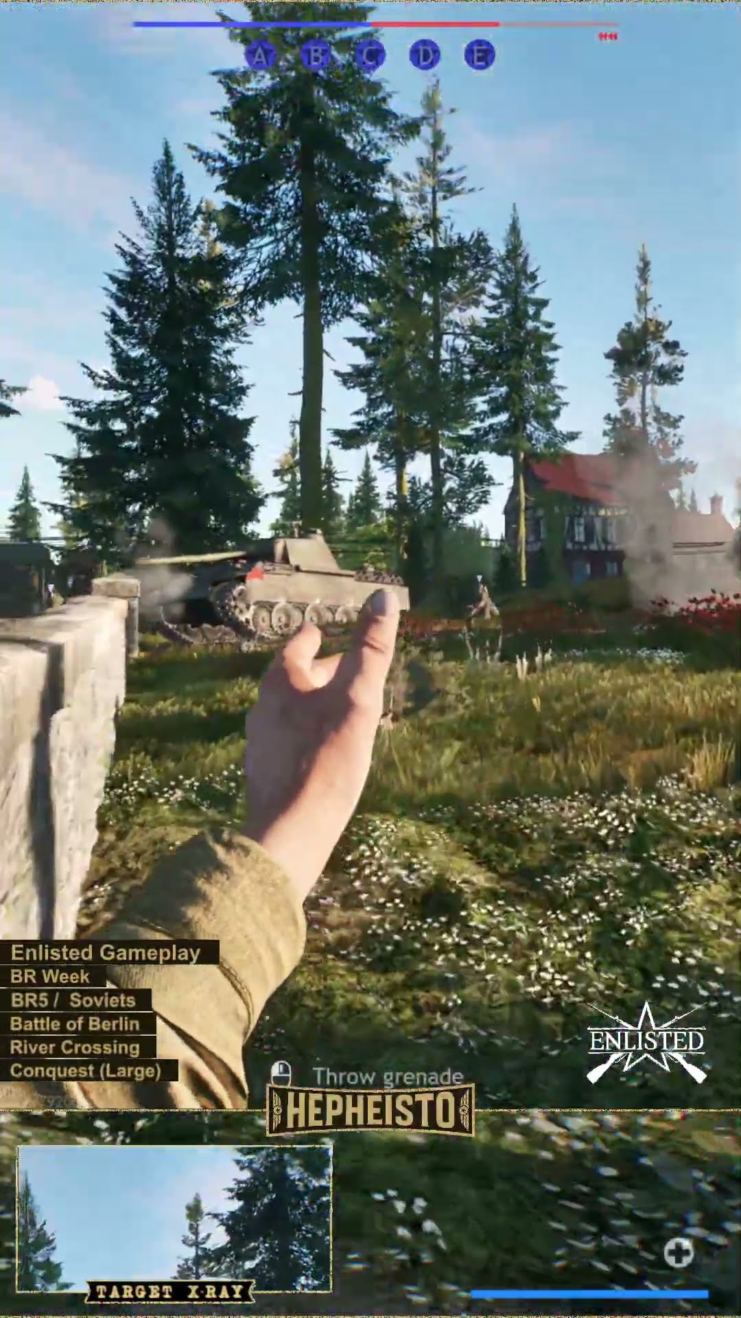 Assaulter eliminates Panzer  Panther G "Kurmark" with Explosion Pack
