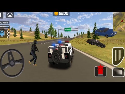 police car chase cop simular drive #gaming play video - Android gameplays, Ep 15