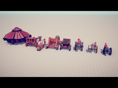 ALL MACHINES vs EVERY UNIT - Totally Accurate Battle Simulator TABS