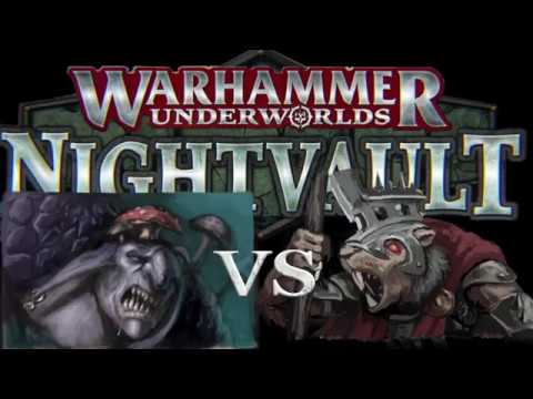 Underworlds Nightvault - Battle Report - Mollog's Mob vs Skritch's Swarm