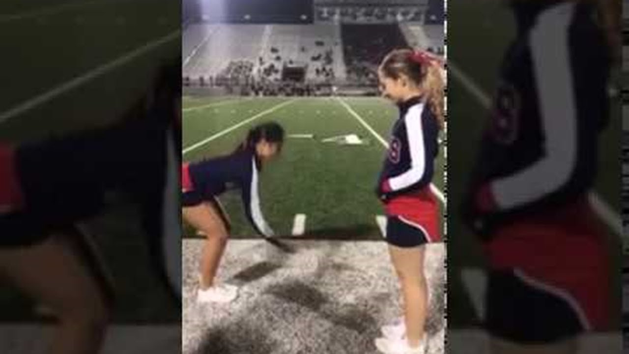 Cheerleader Invisible Box Challenge || ViralHog