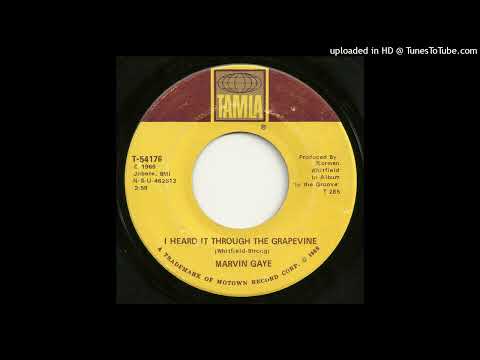 Marvin Gaye - I Heard It Through The Grapevine - 45 Rip