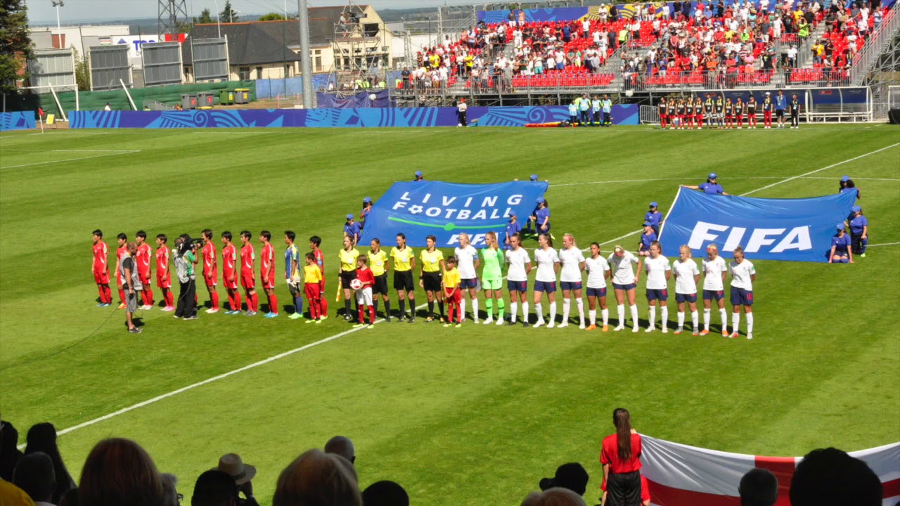Olivia talks to camera and shares footage from her trip to the U20 Women's World Cup in France
