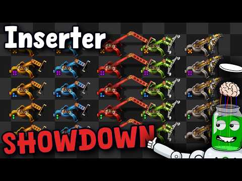 Testing them ALL - Inserter Throughput | Factorio Space Age