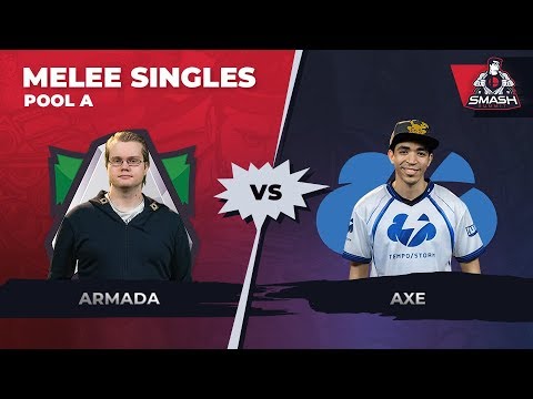 Armada vs Axe - Melee Singles: Pool B - Smash Summit 6