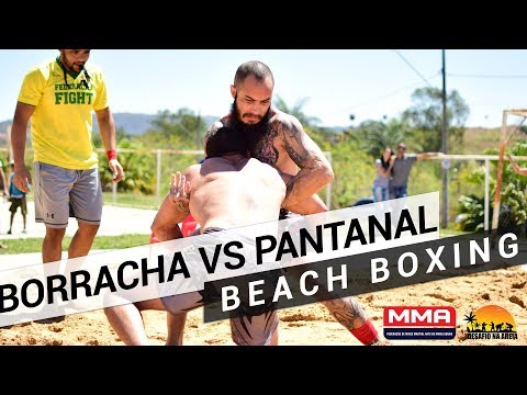 Borracha vs Pantanal - Beach Wrestling
