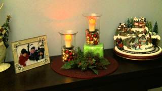 preview picture of video 'Charlotte 7 Fillable Hurricane w Flameless Votive Candle from Pacific Accents by Flipo'