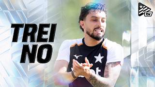 Treino | Botafogo finaliza preparação para jogo contra o Caracas