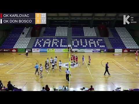 1.  HOL (2020/2021) 19. kolo  OK Karlovac - OK Don Bosco  (Zagreb)