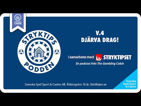 Stryktipset v.4 - Djärva drag!