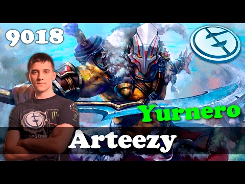 Arteezy Yurnero, the Juggernaut | 9018 MMR Dota 2