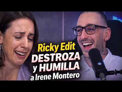 El youtuber resident RickyEdit respon Irene Montero 