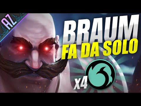 BRAUM MA HO DUE TROLL IN SQUADRA E ALLA FINE SUCCEDE QUALCOSA... - AZ PENTAKILL CHALLENGE