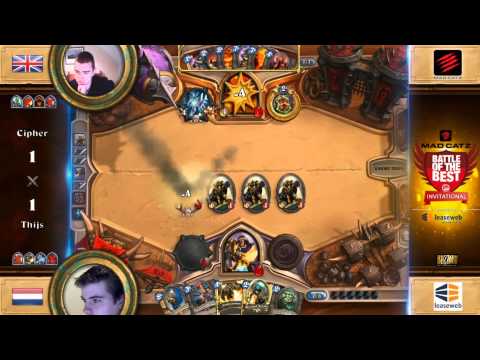 Battle of the Best Invitational 1/2015 - Group A - ThijsNL vs Cipher