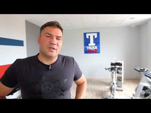 Dariusz Michalczewski na otwarciu Tiger Gym w Wejherowie