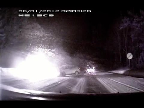 ДТП на автодороге Санкт-Петербург – Псков зафиксировал видеорегистратор очевидца