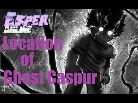 Location Of Ghost "Caspur" in ESPER ONLINE | AljenePlayz