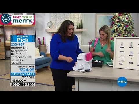HSN | Sewing Solutions featuring Brother 11.14.2018 - 04 AM