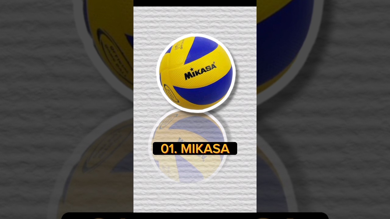 top 10 volleyball brands in the world #shorts #volleyball