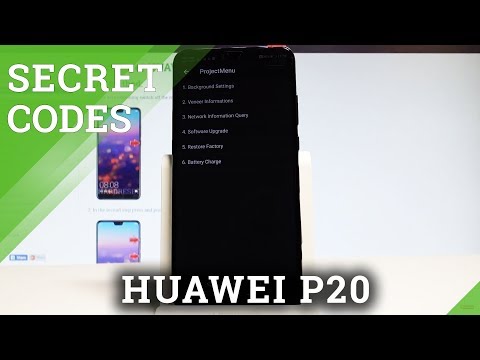 How to Enter Project Menu in HUAWEI P20 - HUAWEI Service Mode |HardReset.Info