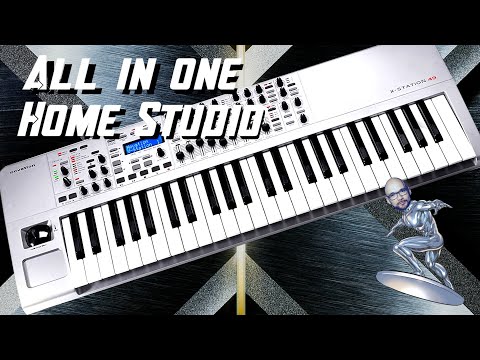 Novation X-Station 61-Key 8-Voice Synthesizer with USB Interface 2004 - Silver image 6