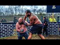 FAT BOY TEST HIS YOUTUBE MMA TECHNIQUES | BAMA vs FAT BOY