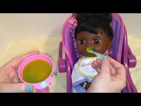 Baby Alive Real Surprises Doll Violet Night Routine Video