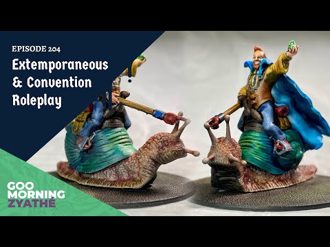 Goo Morning Zyathè | Episode 204 | Extemporaneous Roleplay, Portrait Giveaway, and Enchanticon